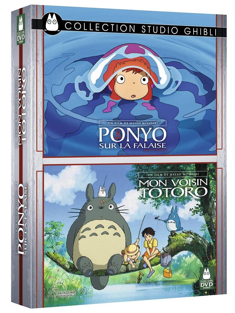 Coffret mon voisin totoro ; ponyo sur la falaise