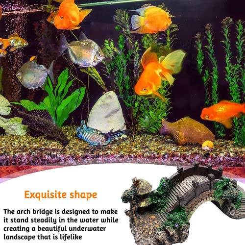 Axinyue Resin Aquarium Decoration Aquarium Decoration,Aquarium Ornament Cave Aquarium,Aquarium Decoration Cave Aquarium,Model for Garden Decor Fish Tank Landscape Accessories - Image 3