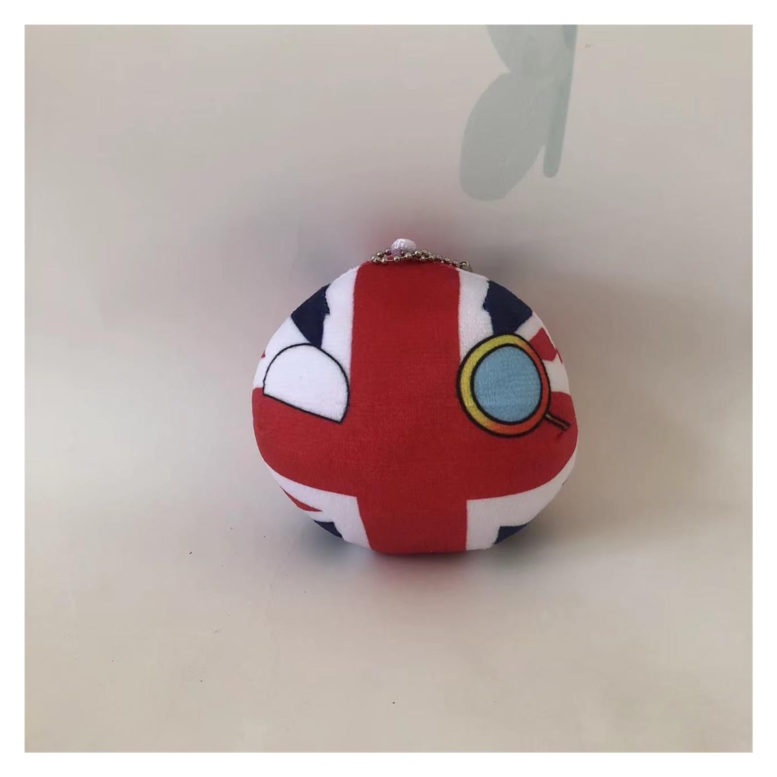 GANGKJDS 3.9 in Polish Ball Plush Country Ball Festival Gift Plush Toys in The United States, Japan, Australia, Countryballs (Color : England, Size : 3.9in)