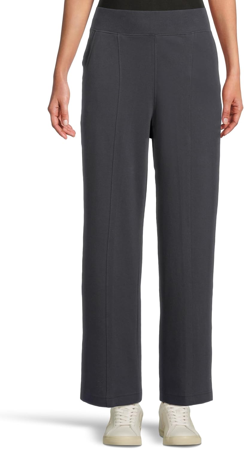 Pact Womens Airplane Pintuck Wide Leg Pants