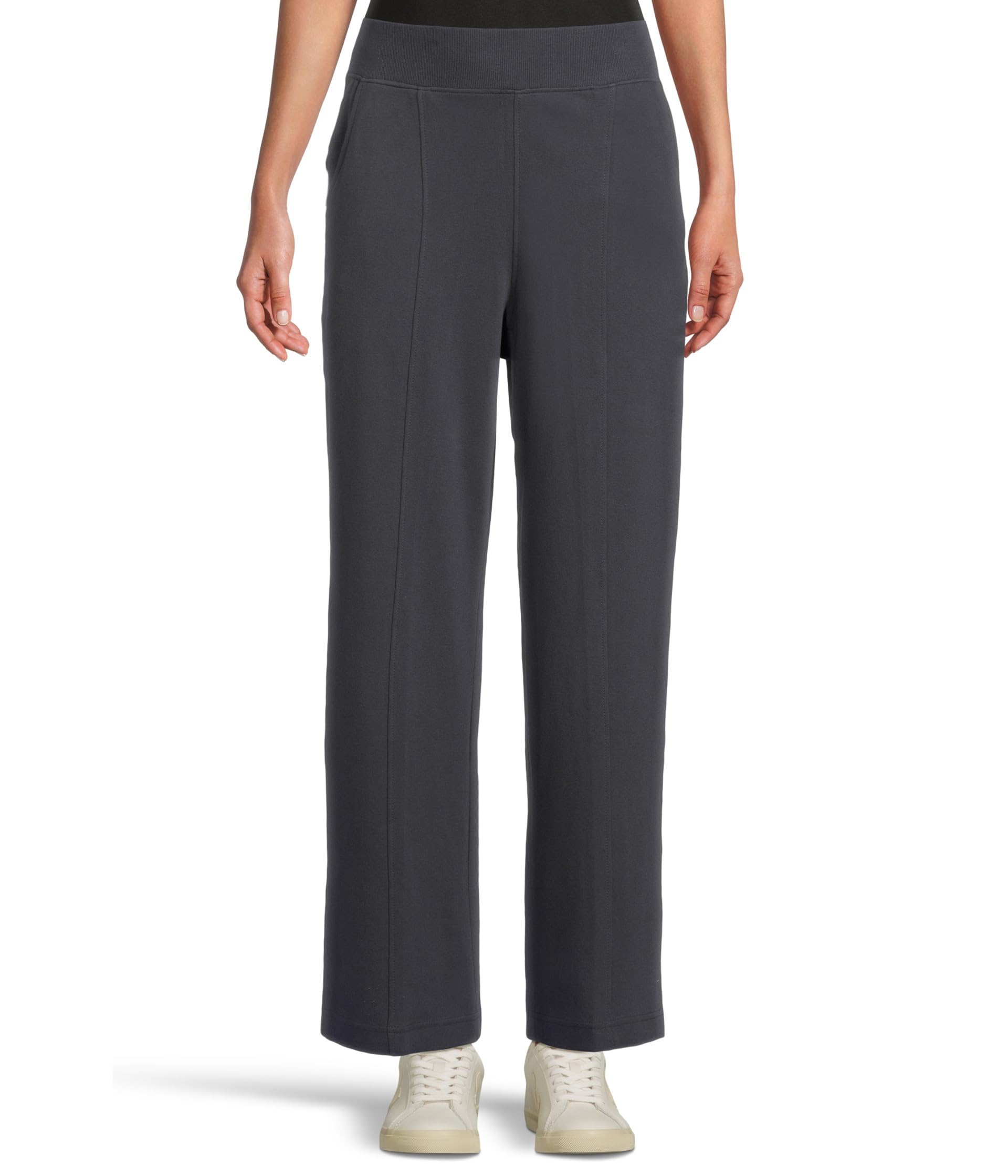 Pact Womens Airplane Pintuck Wide Leg Pants