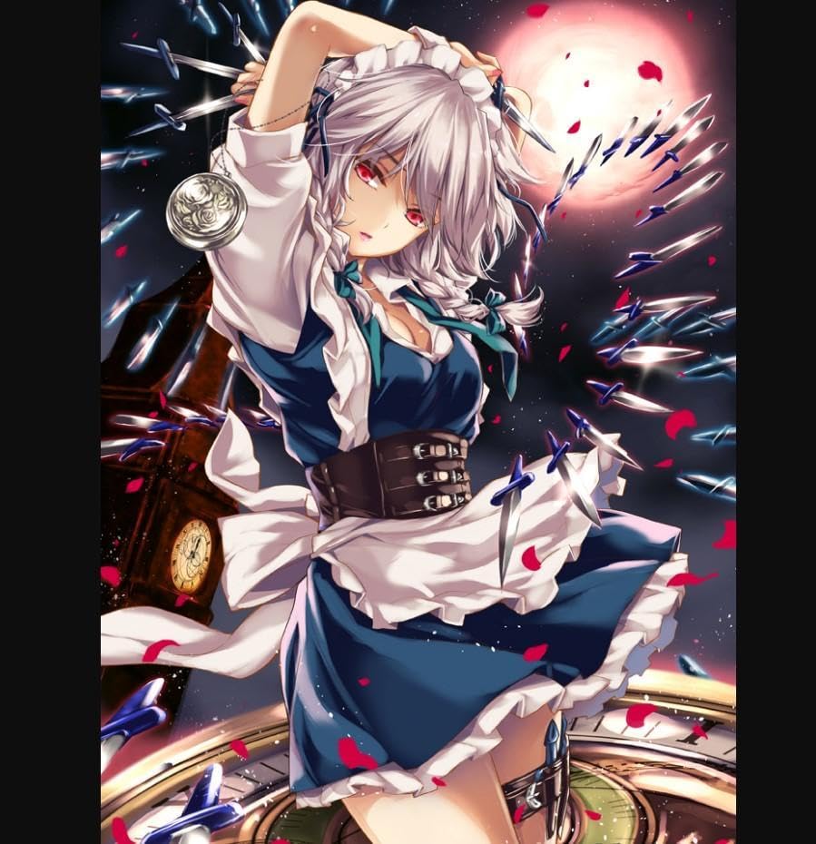 可愛い十六夜咲夜ページ 十六夜咲夜 壁紙一覧 | tsundora.com