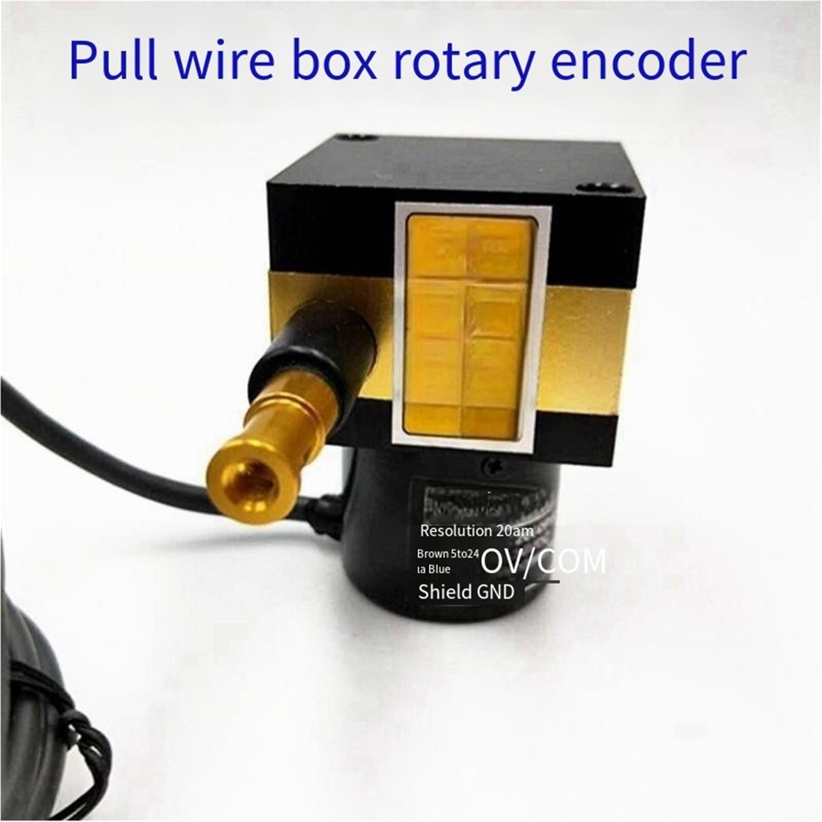 Encodeur à fil tendu E6B2-CWZ5B 10-5000P/R 1m 2m ou câble S(1800P,4 meters)
