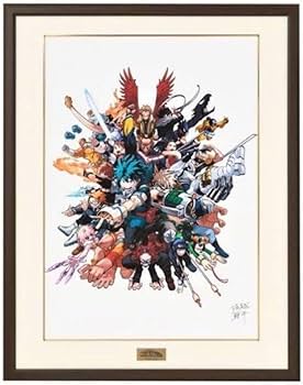 Amazon.co.jp: ヒロアカ複製原画キービジュアル : おもちゃ