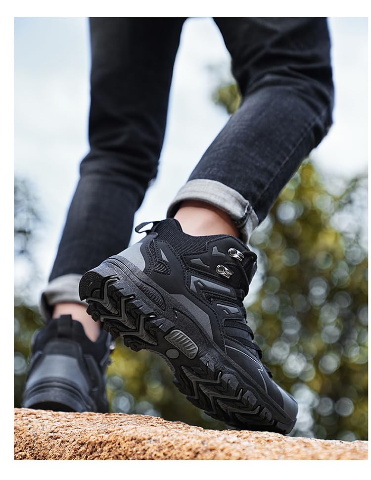 Women's Hiking Shoes, Outdoor Hiking Boots, Breathable Mesh Lining, TPR Outsole, EVA Insole3