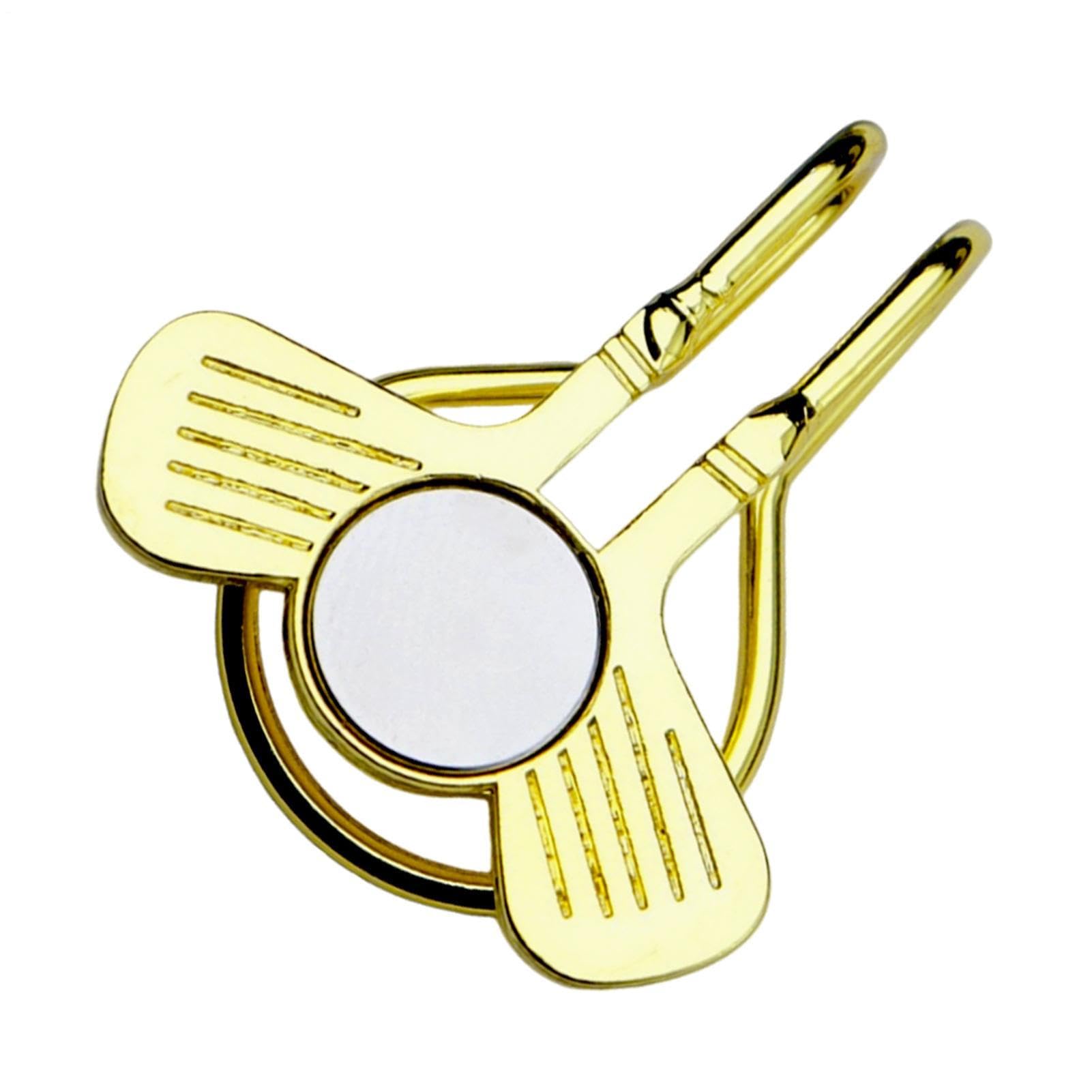 Nilisewen Magnetischer Golfballmarker, magnetisch, Unisex, tragbare | Golfballmarker für Anfänger, Spieler, Enthusiasten, Hinterhof, Garten, Übungsfeld