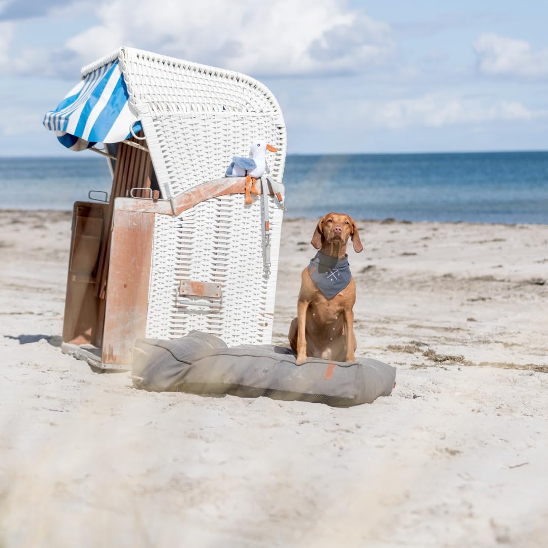 Guinzaglio In Pelle TRIXIE Per Cani - 1.2m, Grigio, Chiusura Sicura - Foto 14