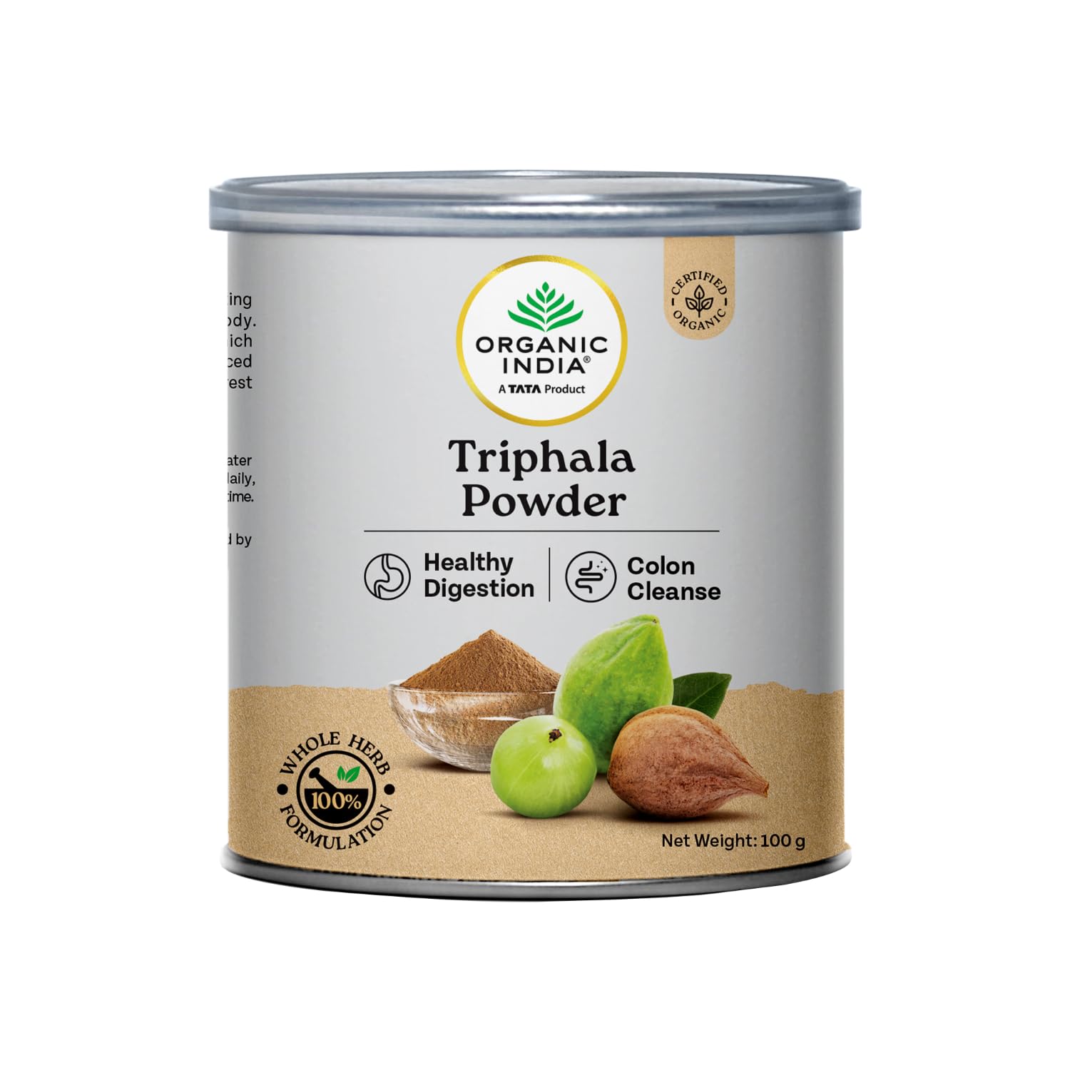 New year Sale A TATA Product – Organic India Triphala Powder – 100g, Supports Immune System, Colon & Digestion, For Balanced Bowel & Gut Health, Contains Bioactives and Antioxidants, GMP & NPOP Certified Organic New year Sale A TATA Product – Organic India Triphala Powder – 100g, Supports Immune System, Colon & Digestion, For Balanced Bowel & Gut Health, Contains Bioactives and Antioxidants, GMP & NPOP Certified Organic