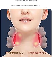 Vista 5 de 1PC Neck Shoulder Massager, Portable Shiatsu Heated Massager, DeepTissue 4DKneading Massage, Real Hands Massagers with Heat, Simulated Hand Neck and