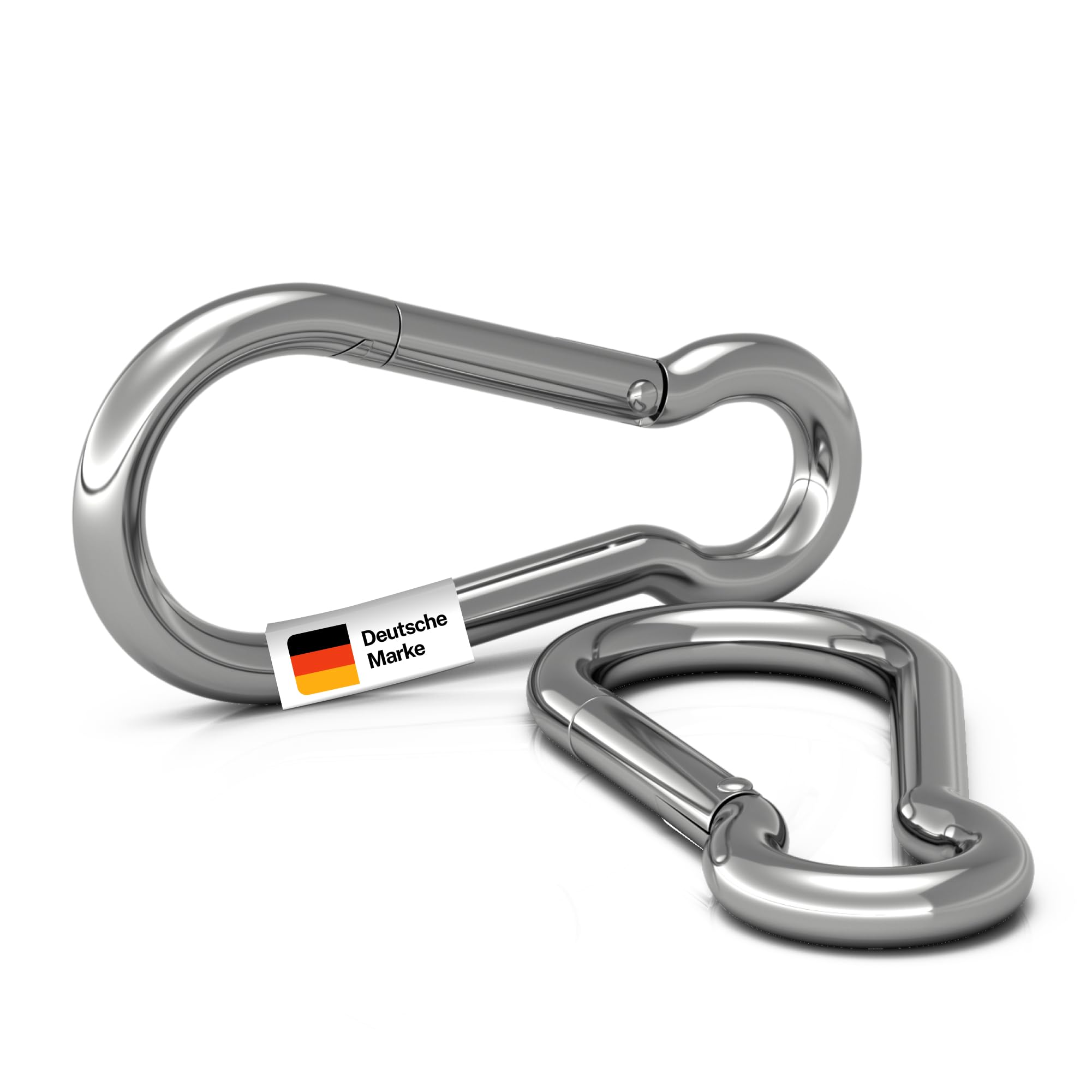 everlar® moschettone doppio pacco I 9mm L 250kg I Attacco sicuro e facile di