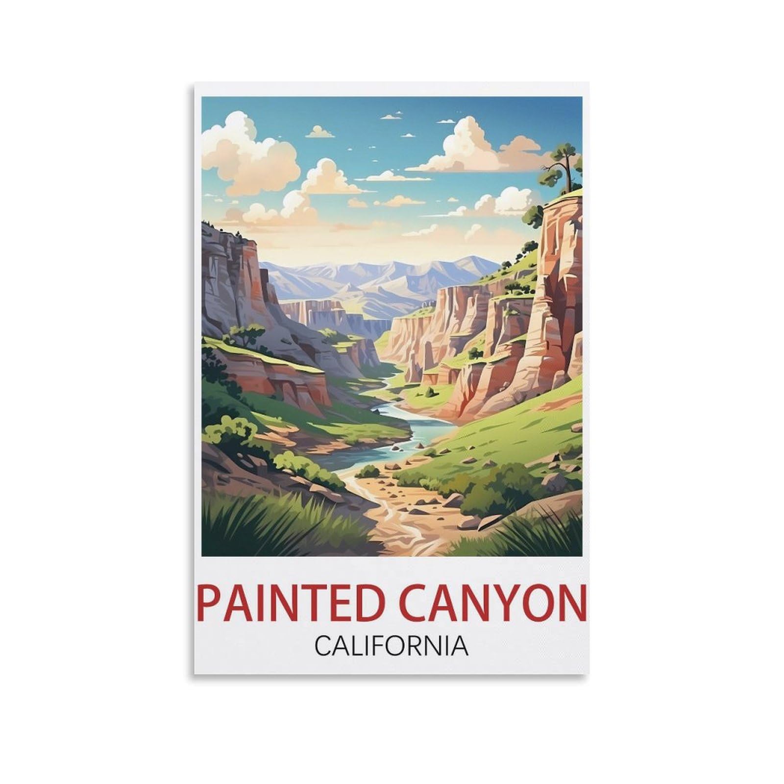 EZMLFA 5D Diamond Art Kits for Beginner,Painted Canyon Californias,Diamond Art Kits Gem Cross Stitch Easy Kits for Beginner Crystal Art Crafts Home Wall Decor 40x40cm