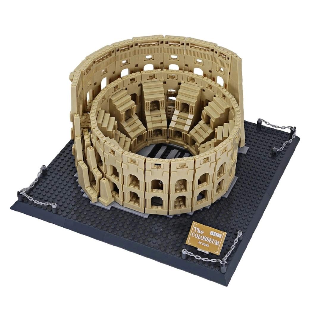 WANGE Architecture building bricks set. Roman Coliseum. …