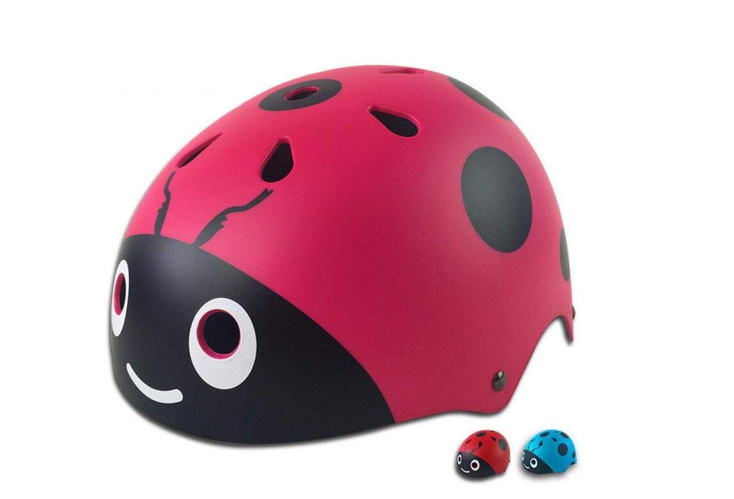 Kask rowerowy górski Kask rowerowy dla dzieci, Kask Abs Skater dla dzieci Regulowany rozmiar dla dzieci w wieku od 3 do 7 lat z motywem zwierząt wodny