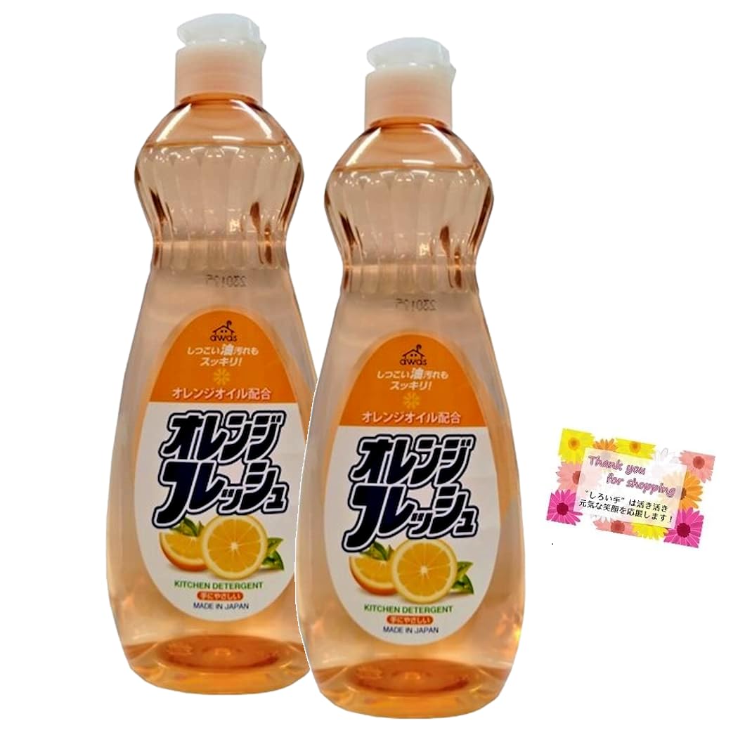Amazon.co.jp: 【 食器用洗剤 】 オレンジフレッシュ しつこい油汚れも