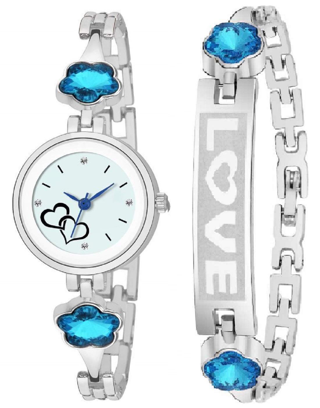 See full amazon price history chart for ZUPERIA Stylish & Sleek Blue Diamonds Studded Analogue Watch with Fancy Bracelet for Girls and Women (Love Printed) ZUPERIA Stylish & Sleek Blue Diamonds Studded Analogue Watch with Fancy Bracelet for Girls and Women (Love Printed) (B08W36W49D) Amazon Price History, Amazon Price Tracker