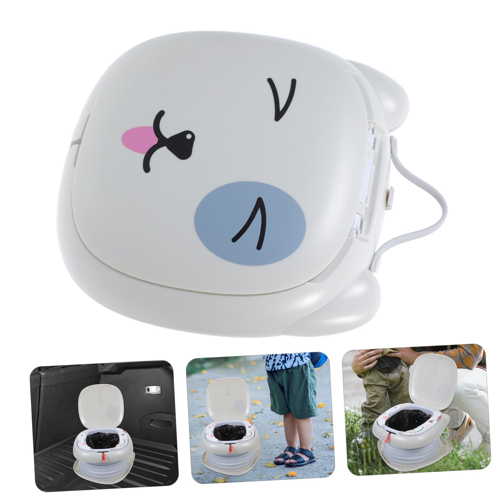 Asiento De Entrenamiento Para Bebés Orinal De Viaje Fácil De Usar y Portátil