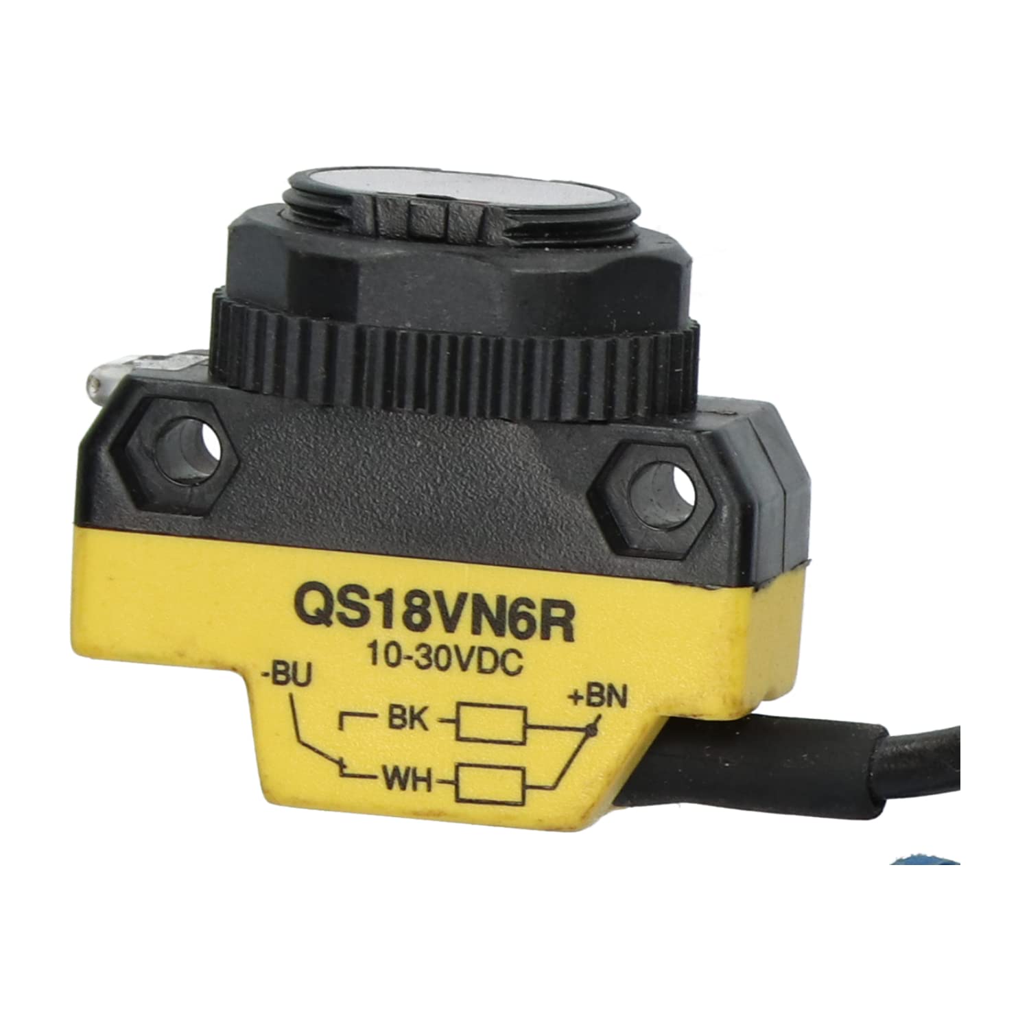 Banner Engineering QS18VN6R Sensor; Photoelectric; Receiver; Infared; Range 20 m; NPN