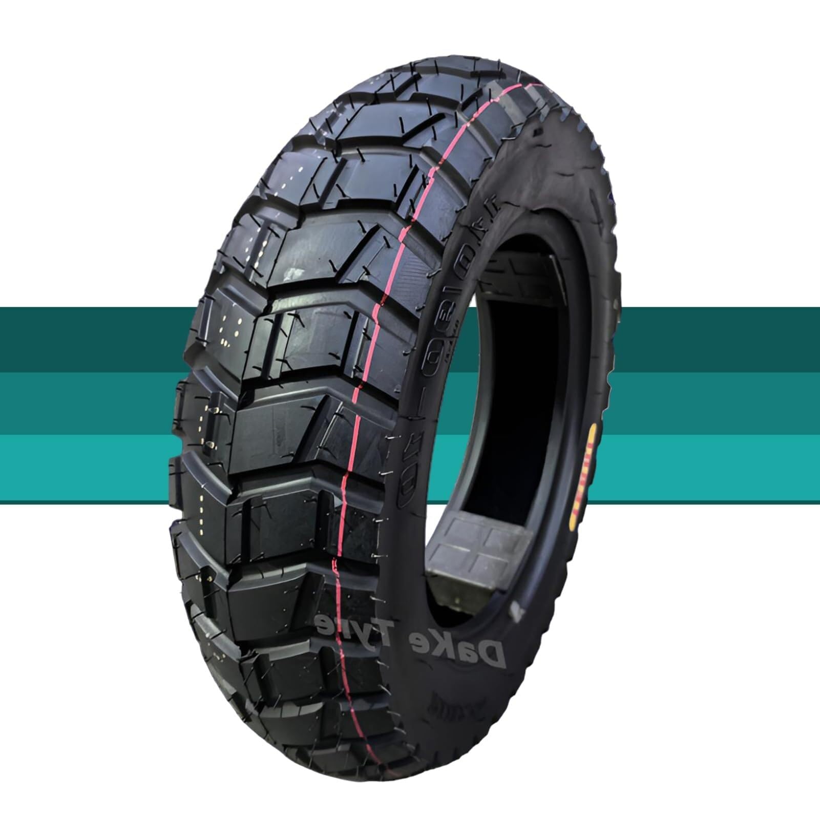 110/90-10 Bezdętkowy Opona Motocyklowa z Wzorem Wysokiej Przyczepności 110/90/10 Niskim Oporem Toczenia i 110 90 10 Wytrzymała Opona z Przyczepnością na Koła Przednie i Tylne