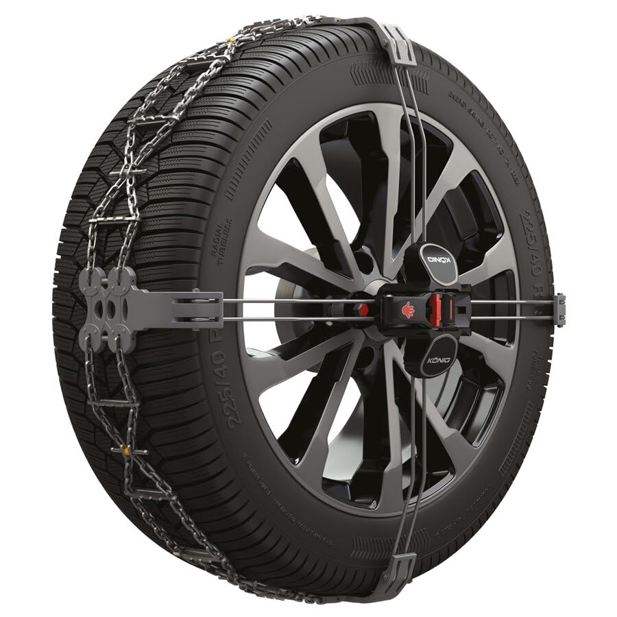 Konig 1152404 K-Summit K44 - Cadenas de Nieve (17/19 mm)