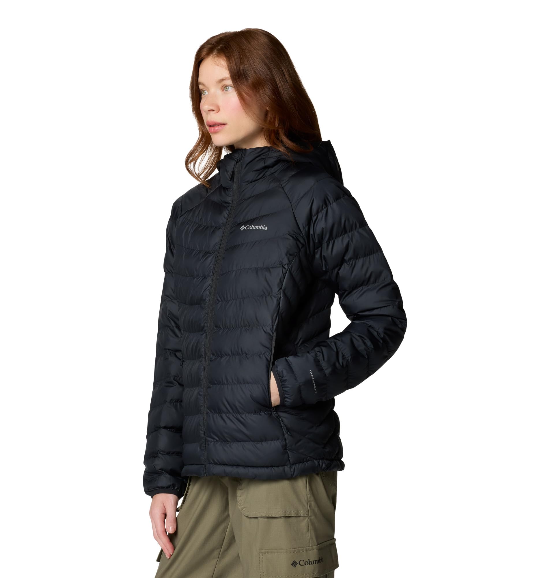 Columbia Powder Lite II Hooded Jacket, Piumino Con Cappuccio Donna