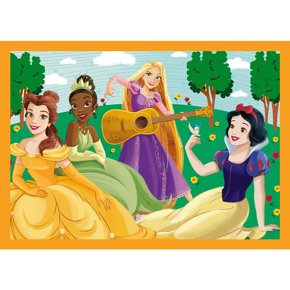 Trefl - Disney, Bajkowe Historie - Puzzle 4w1, 4 Układanki, od 35 do 70 Elementów - Różny Stopień Trudności, dla Dzieci od 4 lat
