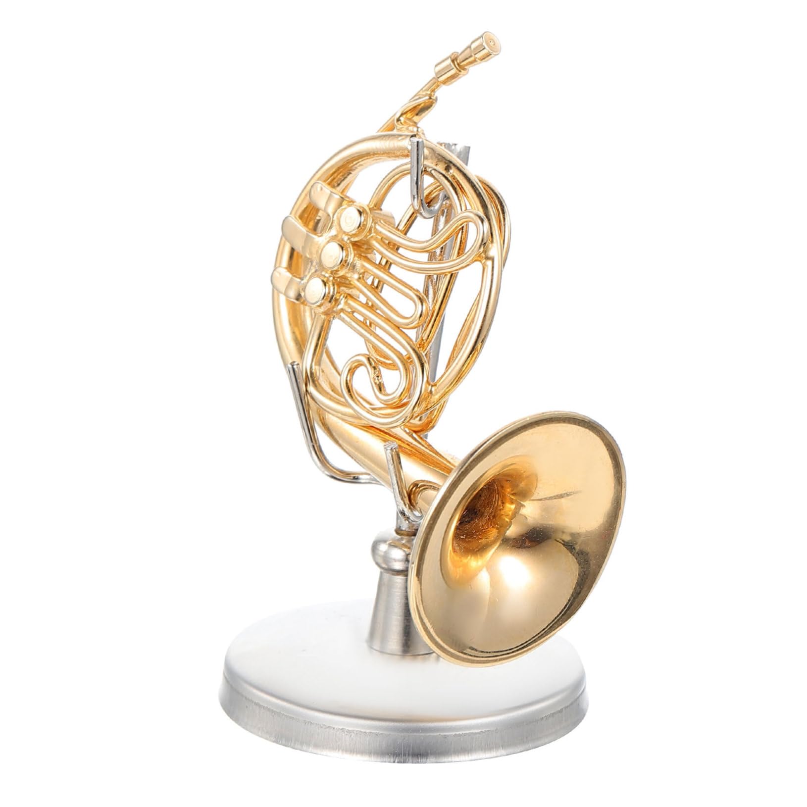 Instrument de musique décoratif et ornement de corne de bureau design