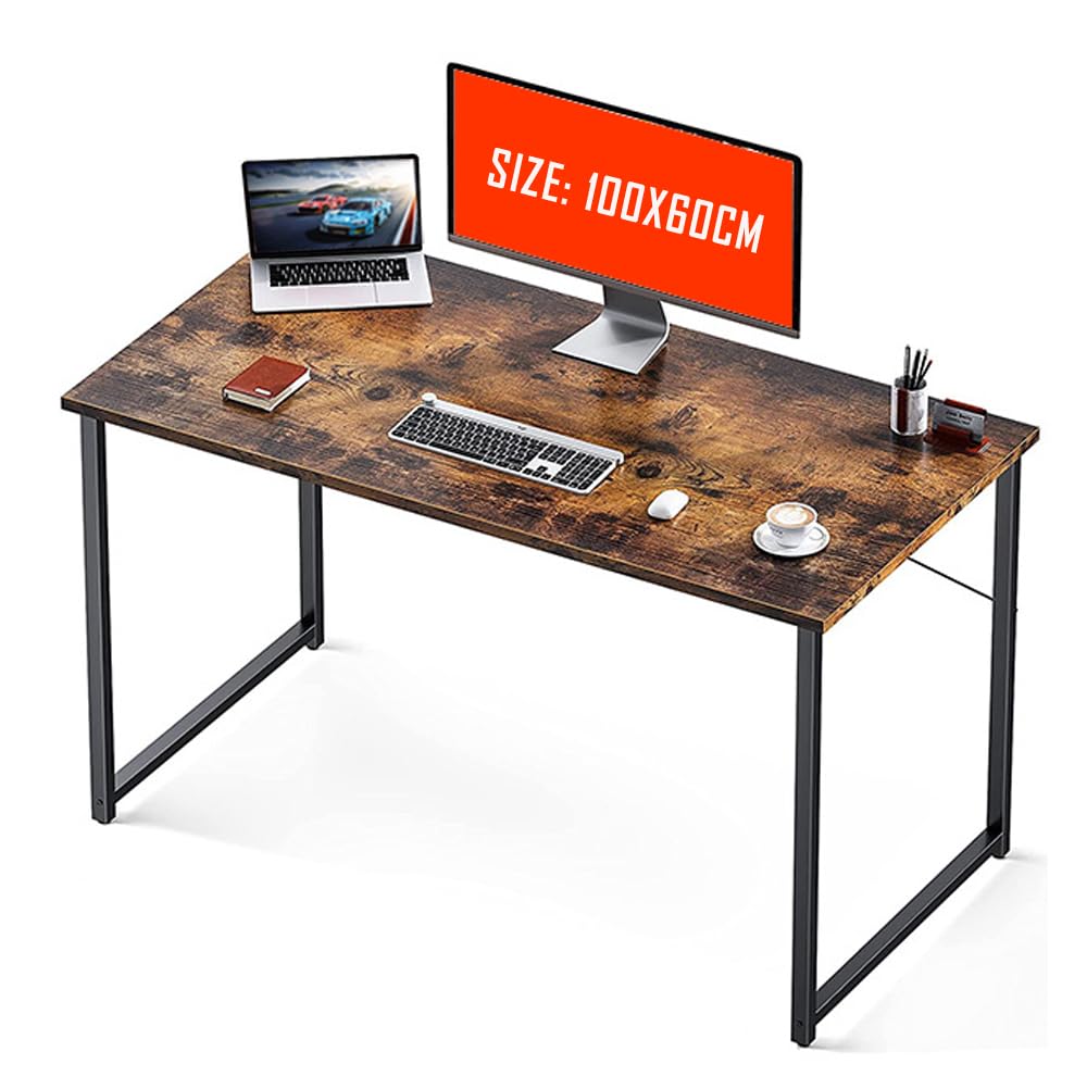 パソコンデスク table for kate Duramex (TM) Study Computer Desk Table 39 inches 100cm Long 24