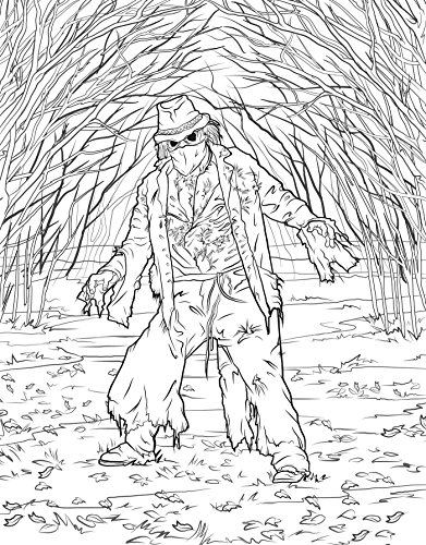 The Official Supernatural Coloring Book: Monsters