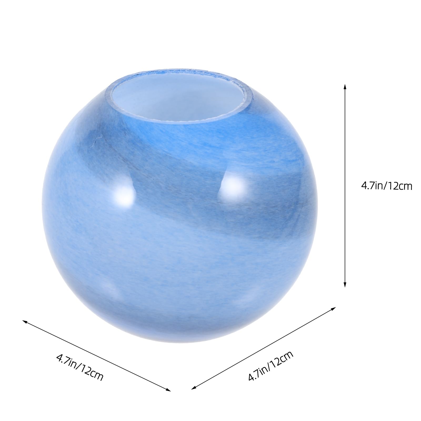 Alipis Decorative Glass Lampshade Modern Globe Ceiling Light Cover Ornamental Shade for Lighting Fixtures Replacement Glass Lamp Shade for Ceiling Lamps and Pendant Lights - Image 2