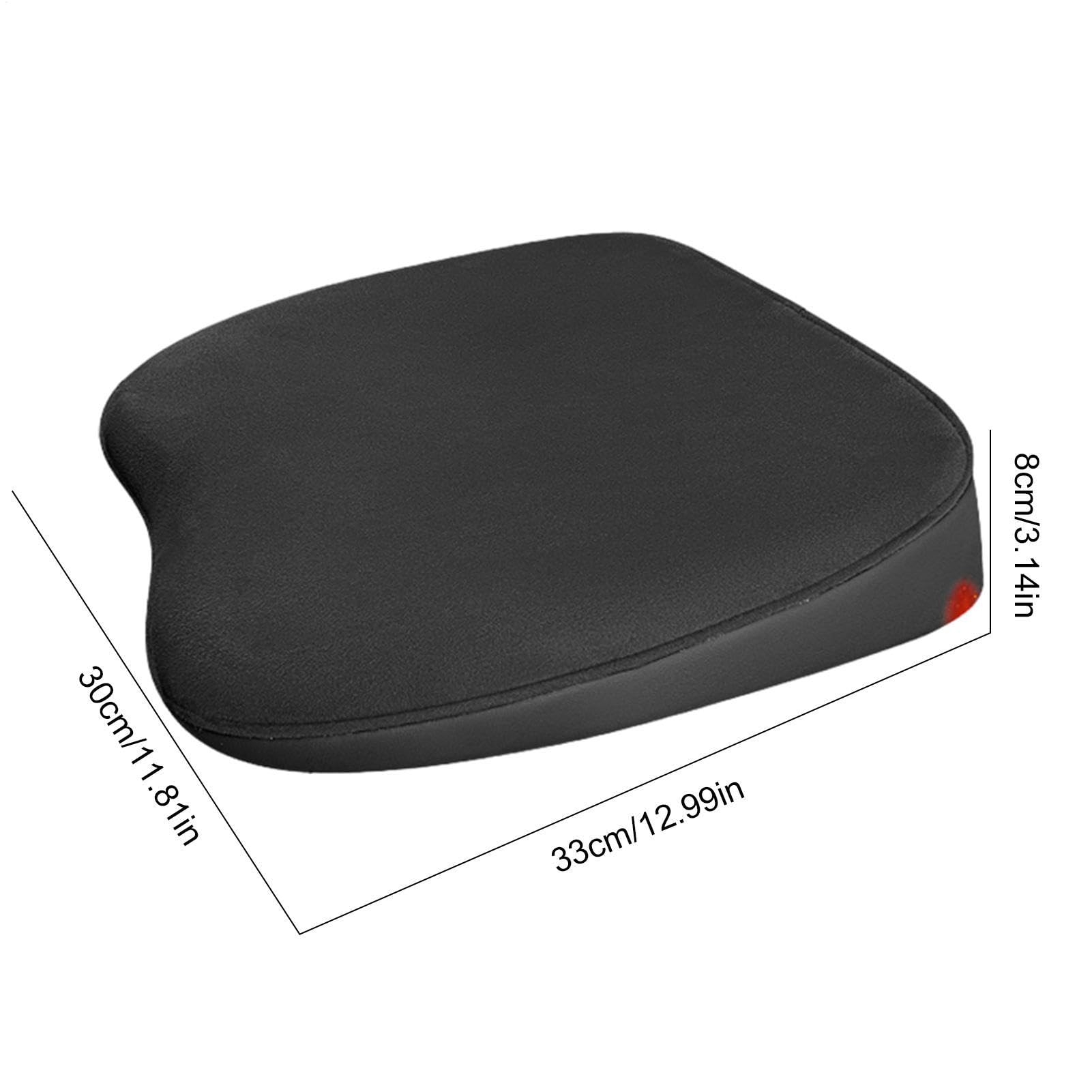 Générique Rehausseur de siège de Voiture pour Adultes - Booster 3 | 2 pouces d'épaisseur coussins de voiture universels support de taille | Coussins de siège de en mousse à mémoire de forme