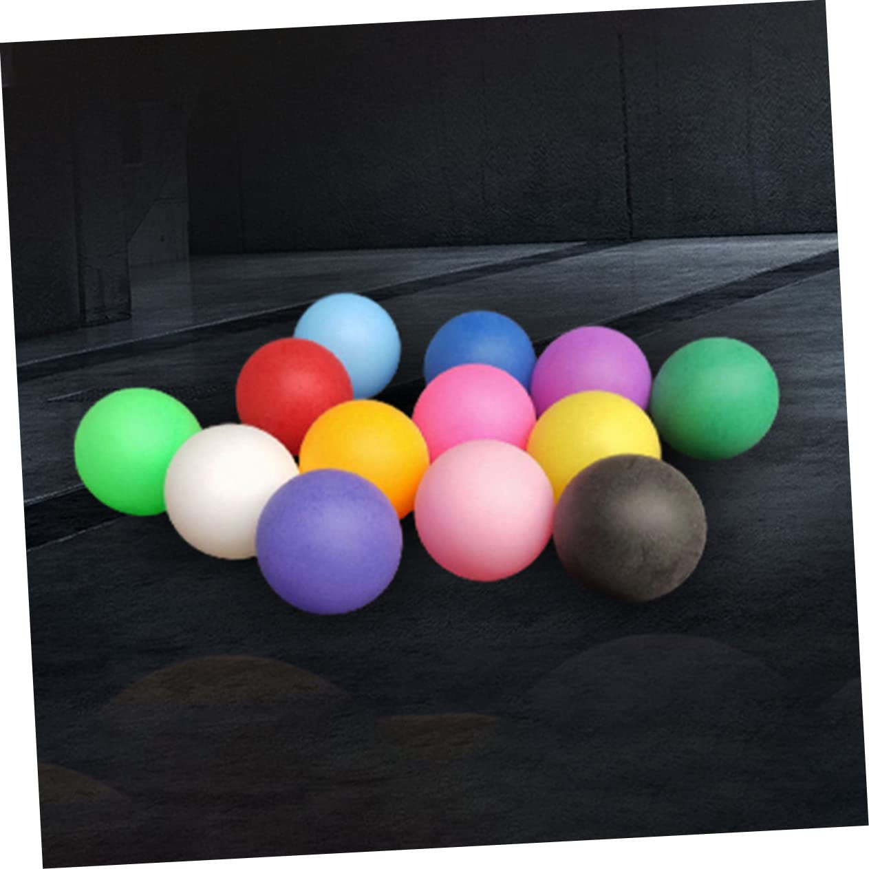 KOMBIUDA 10 Pack Raffle Balls Table Tennis Size Ideal for Home Parties Annual Meetings Random Color