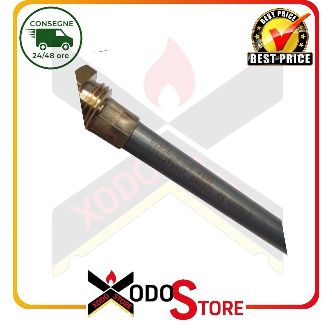 Candeletta, Resistenza accensione L. 170-180 mm Diam. 9,9 mm, 300 Watt. per stufe a pellet OLIVIERI - LAMINOX
