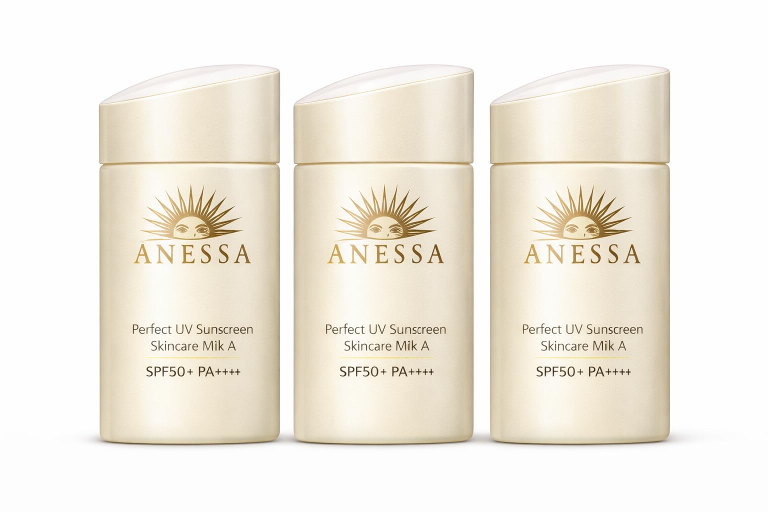 ANESSA パーフェクトUVスキンケアミルク 60ml 3本セット Amazon.co.jp: ANESSA(アネッサ) パーフェクトUV スキンケアミルク a
