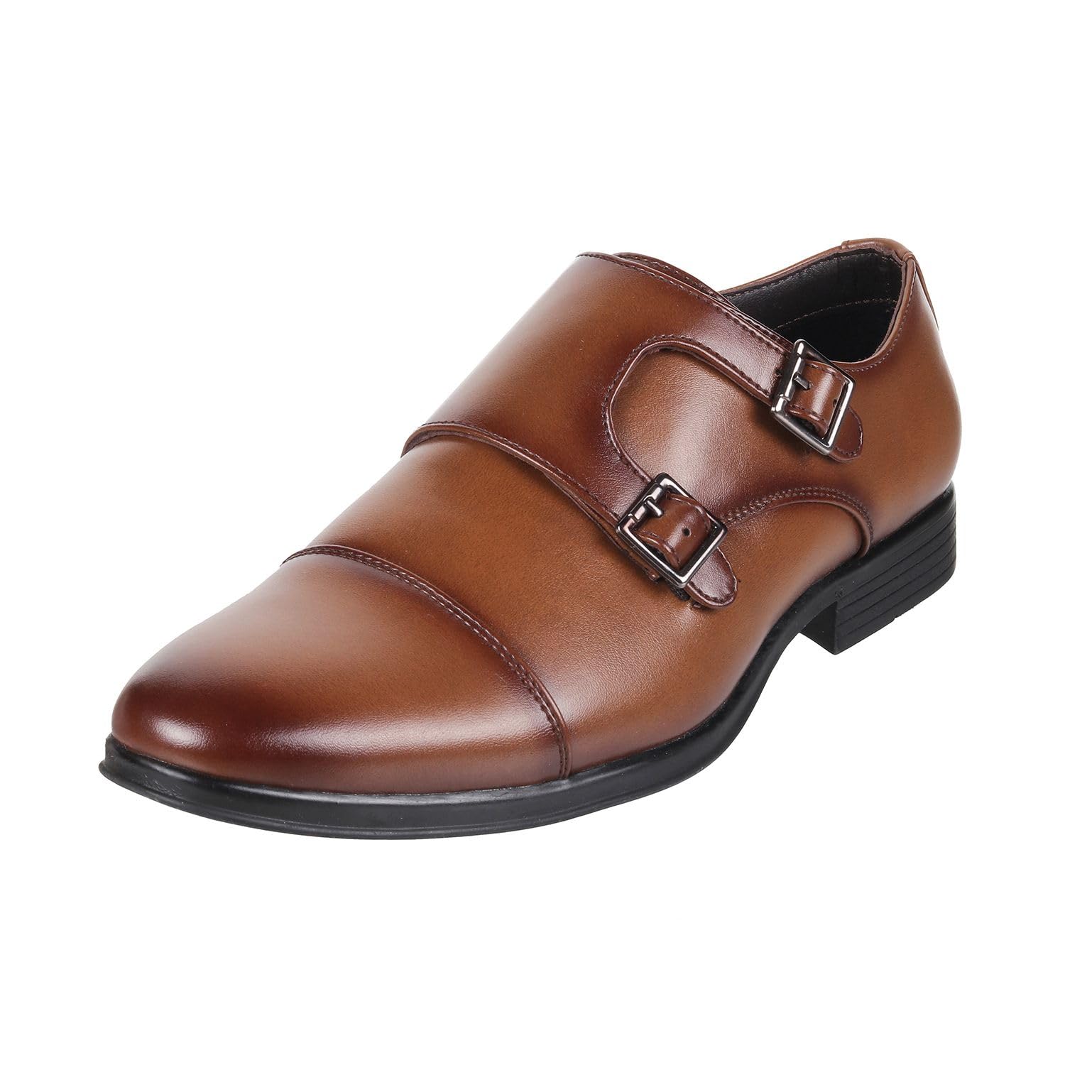 Mochi Mens Tan Stylish Formal Monk Shoes UK/6 EU/40 (19-78) (B0BRT1XQGX) Amazon Price History, Amazon Price Tracker