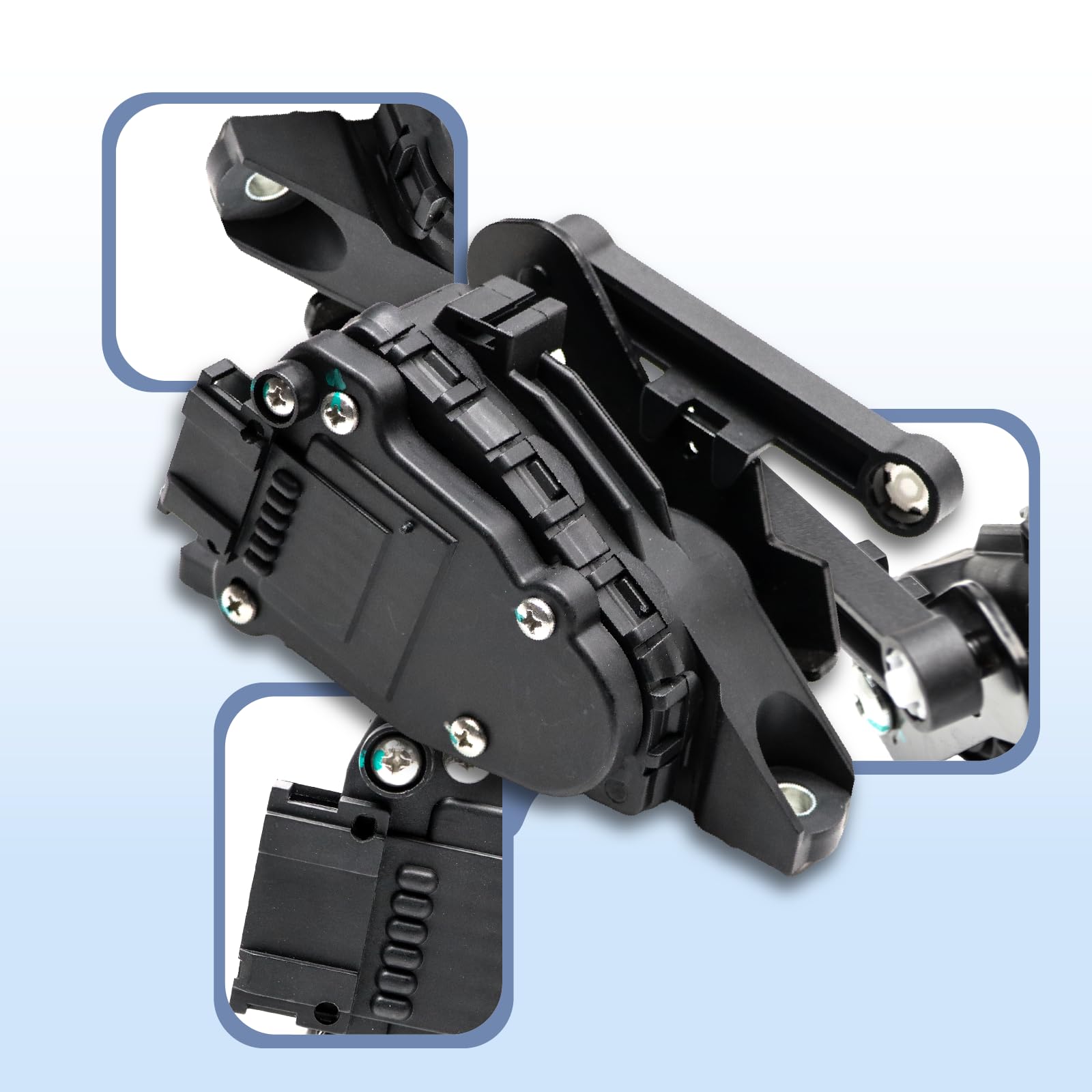 Sensore a 6 poli, posizione pedale acceleratore 8200699691 con Clio II Express FC0/1 Thalia I LB Thalia II LU1/2 1.6 16 V