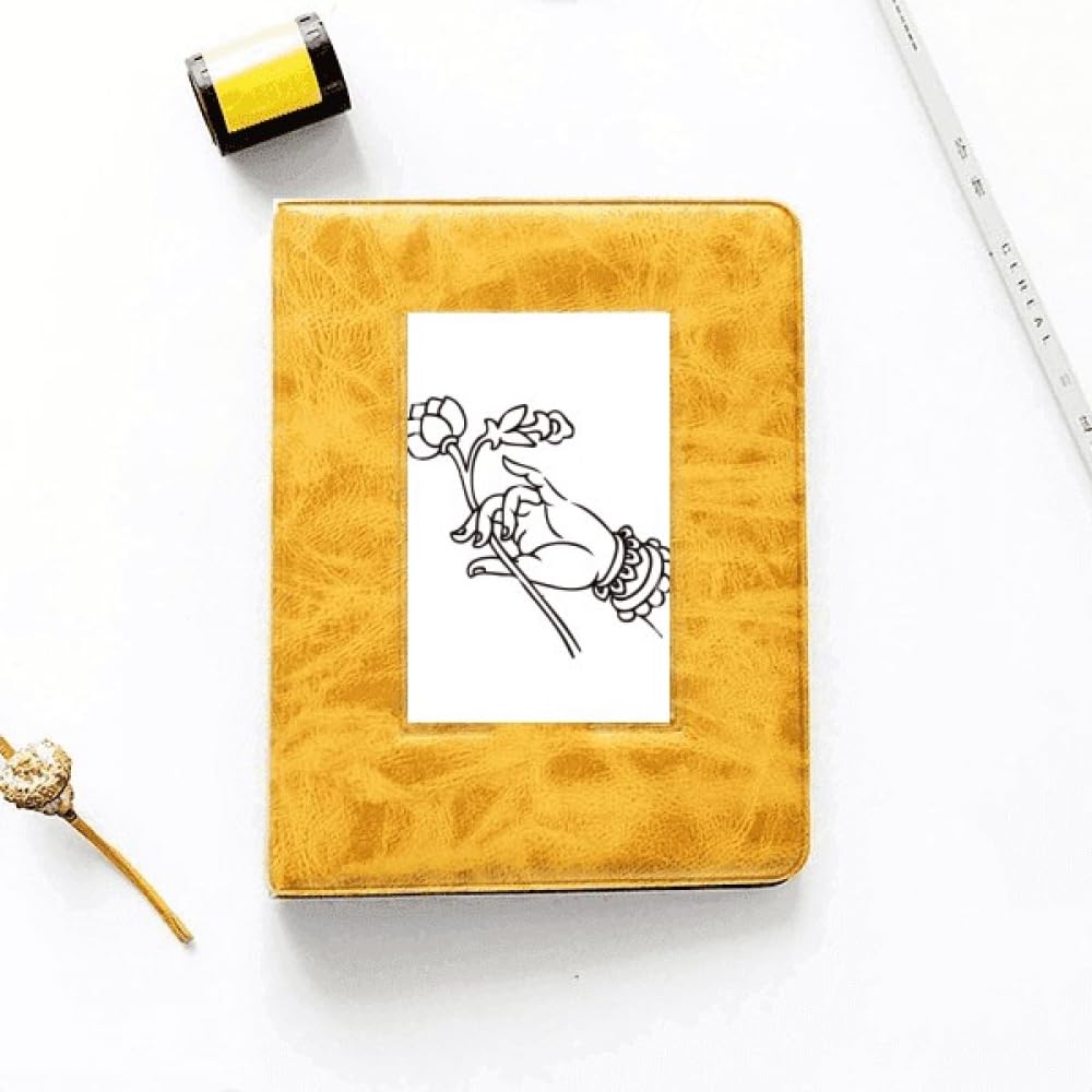 no/no Lotus Flower Pure Plain Meditation Photo Album Family Wedding Picture 4x6
