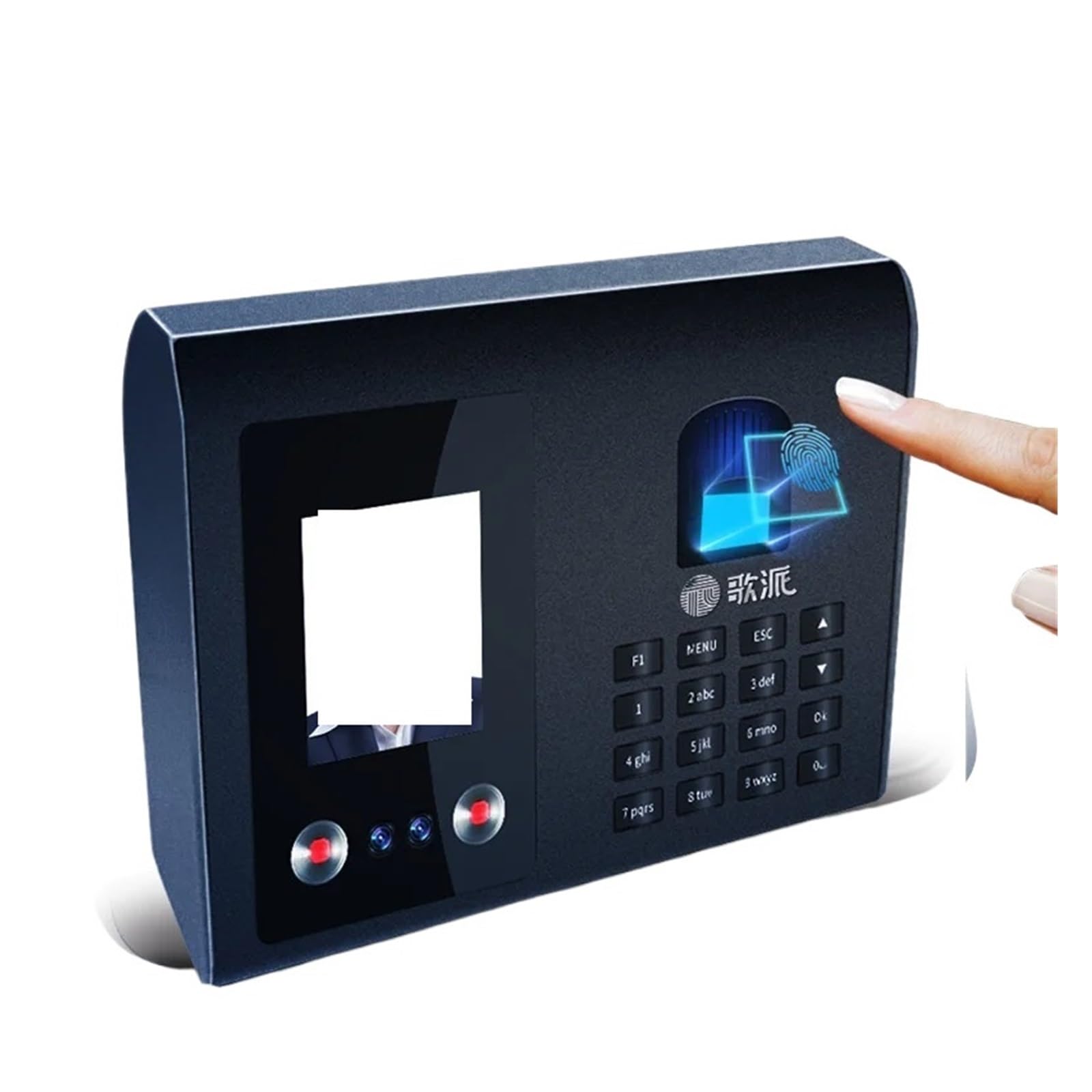 Horloge dans la Machine, Machine de pointage de présence Professionnelle à Reconnaissance e biométrique Horloge de pointage de présence, Machine de pointage
