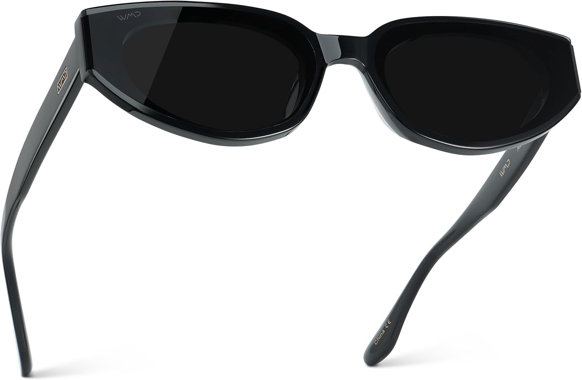 WearMe Pro Astra Women's Sunglasses, Cat Eye Frame, Anti-Reflective Lenses | Shatter-Resistant Lenses, Flat Lens Design, Lightweight Frame, Includes Microfiber Pouch for Cleaning/Storage