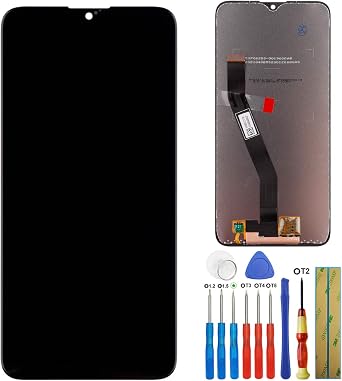 شاشة LCD متوافقة مع Redmi 8 A MZB8458IN، M1908C3KG، M1908C3KH LCD شاشة تعمل باللمس عرض الجمعية مع أدواتأسود