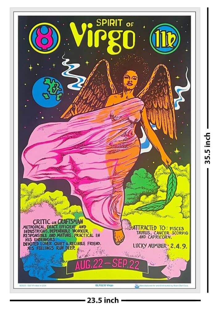 Amazon.com: Scorpio Posters Virgo Zodiac Sign - Laminated