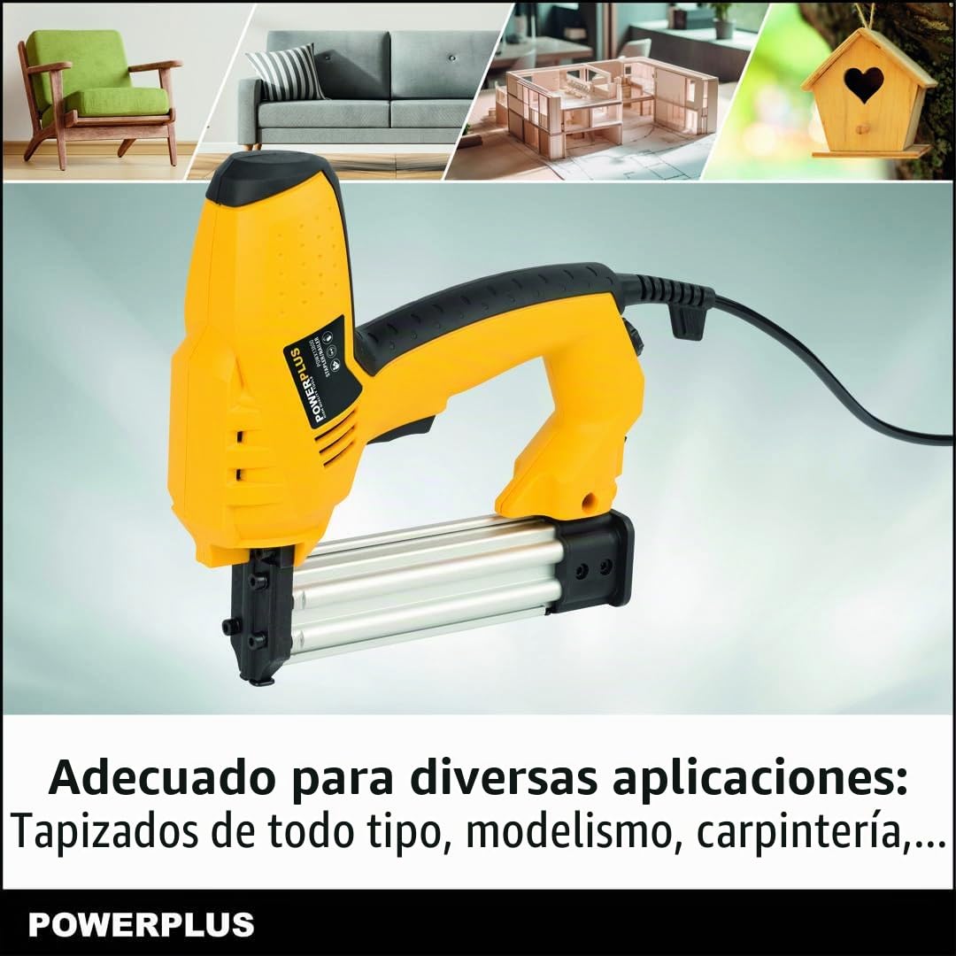 PowerPlus POWX13800 POWX13800 - Grapadora/clavadora (50 W)