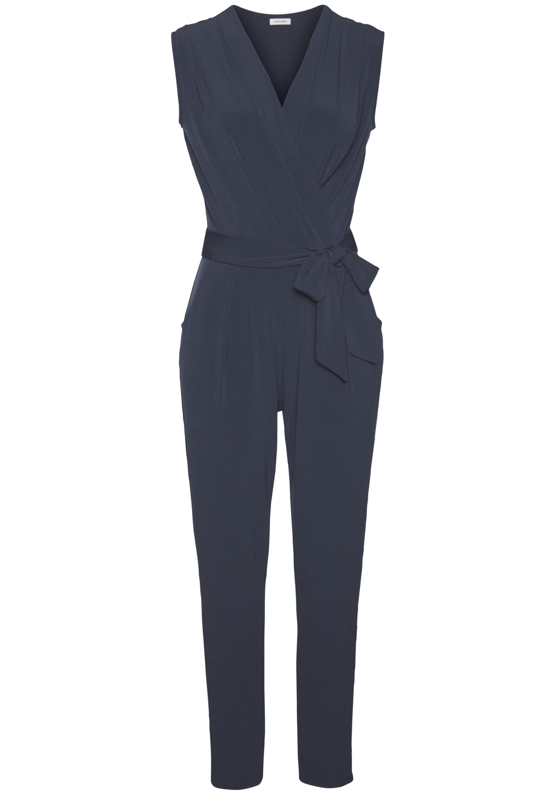 LASCANA Overall Eleganter Jumpsuit in Wickeloptik