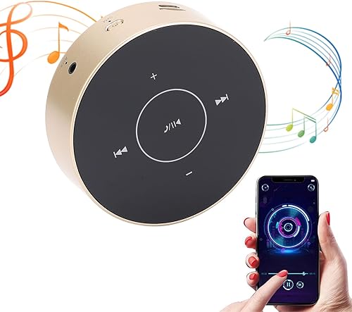 Miniatura 4 de Altavoz Bluetooth Touch Play, 10 horas de reproducción 3D Lives Sound Bluetooth 5.0 Multitouch Subwoofer Altavoz portátil con ranura para tarjeta SD