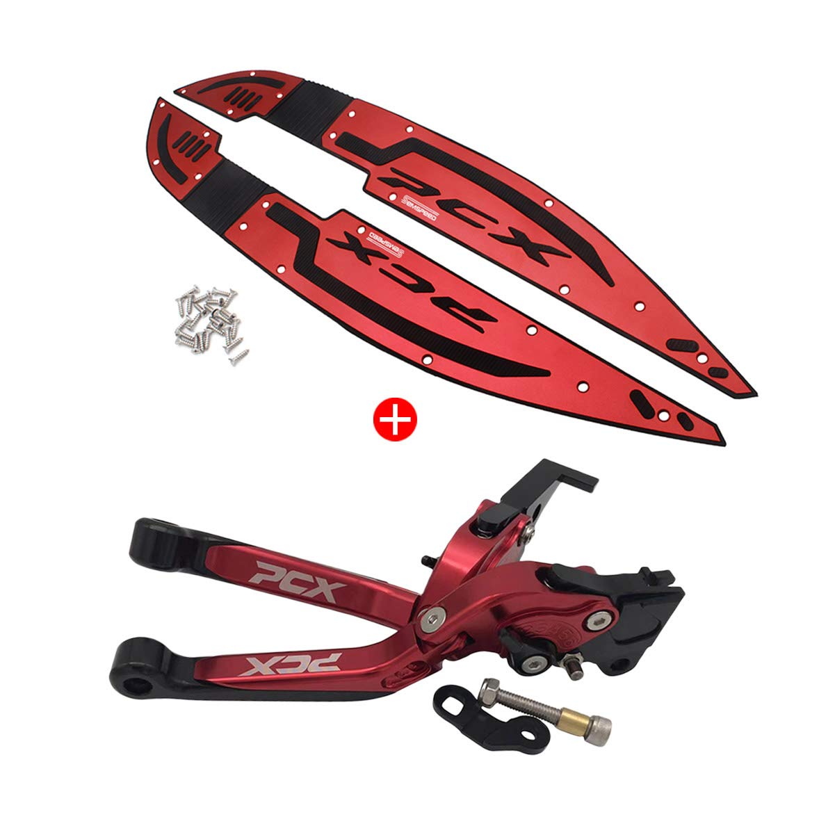 Semspeed PCXステップボード アルミ バンパー付き (レッド) Amazon | Semspeed PCX160 PCX125 JK05 jk05 JK06 KF47 2021