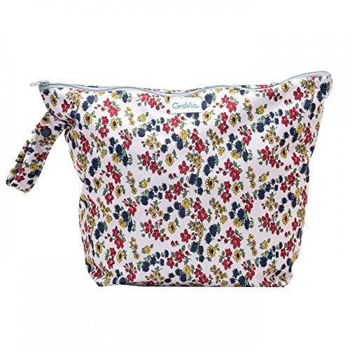GroVia Zippered Wetbag - Calico