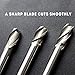 8Pcs End Mill Bits HSS CNC End Mill Cutter Drill Bits for Wood, Aluminum, Steel, Titanium, Straight 4 Flute Mill Bit Set 1/16
