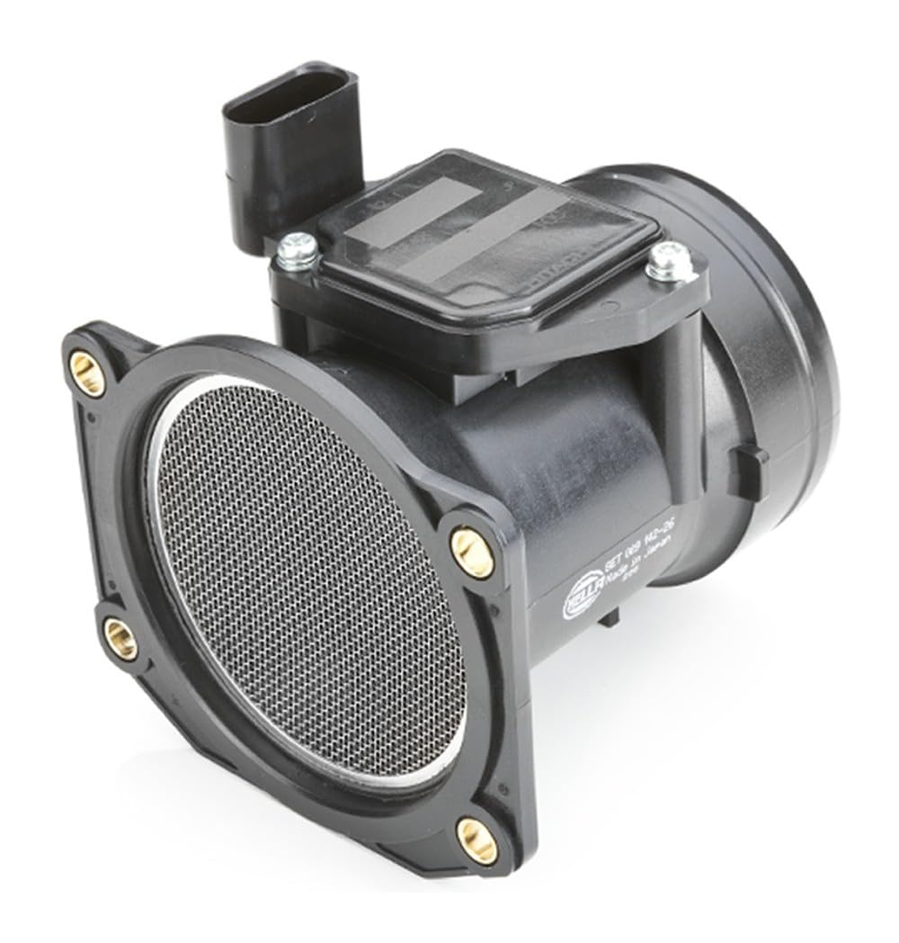 HELLA 8ET 009 142-281 Débitmètre De Masse D'Air 4 Pôles - Capteur Précis Pour Voiture