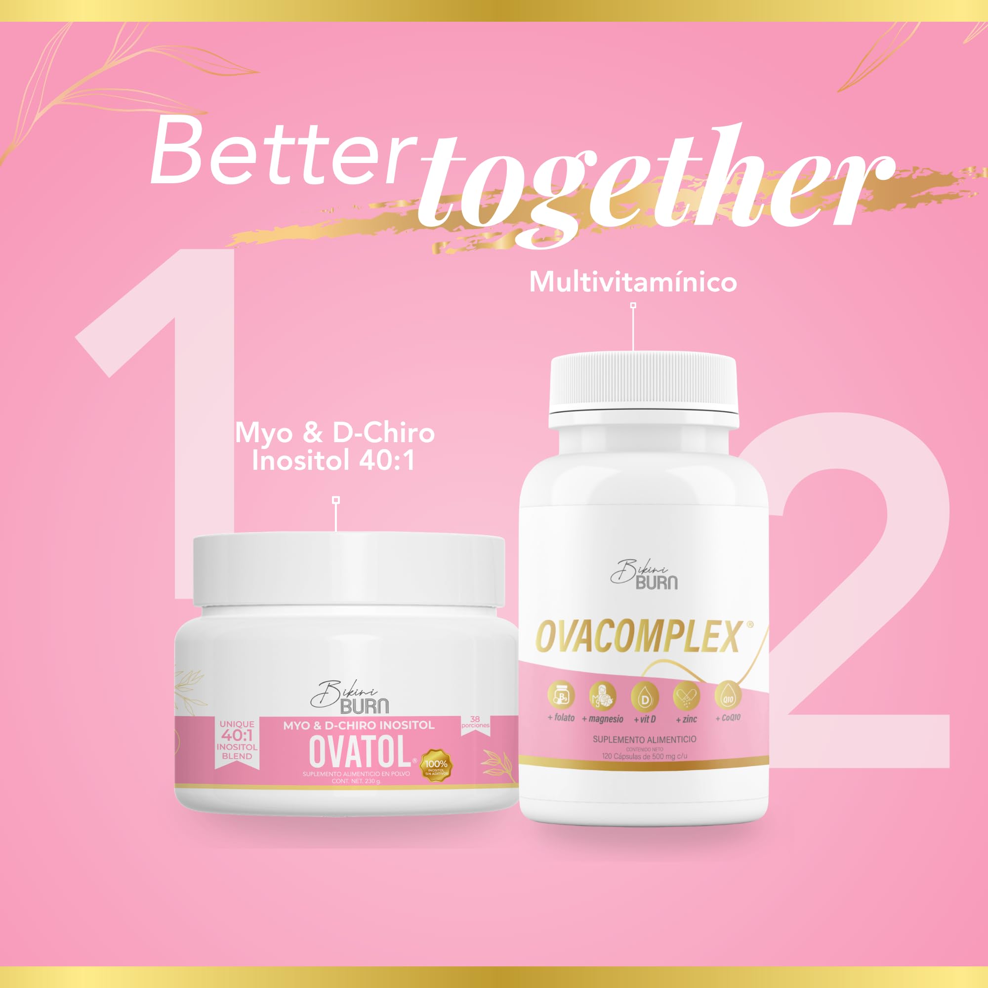 Ovatol (6g) Pure Powder Inositol | Myo-Inositol & D-Chiro-Inositol 40:1 Ratio | 6g per Serving | Powdered Supplement for Hormonal Support | 38 Servings | Ovaric and Hormone Support | — Amazon image 8