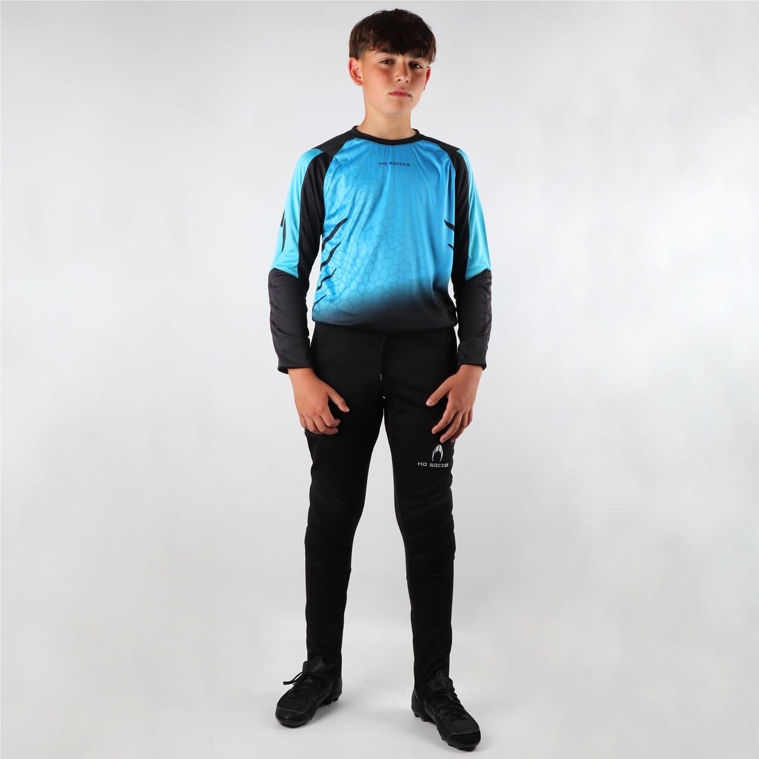 HO Soccer Kid Keeper Set Deep-sea Blue Coinsieme portiere Unisex - Bambini e ragazzi