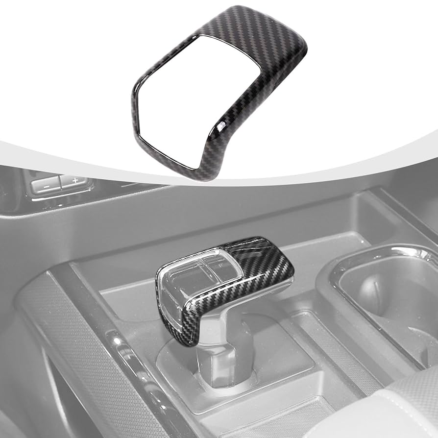 Amazon.com: RAZPOY Gear Shift Knob Trim Cover Compatible